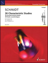 30 Characteristic Studies Trumpet cover